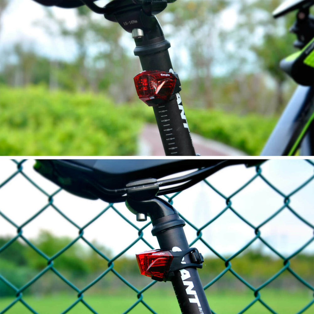 Discovery Rear USB Bike Tail Light Seat Pole
