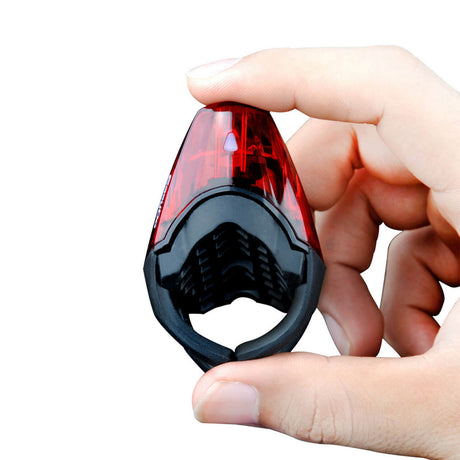 Discovery Rear USB Bike Tail Light Size