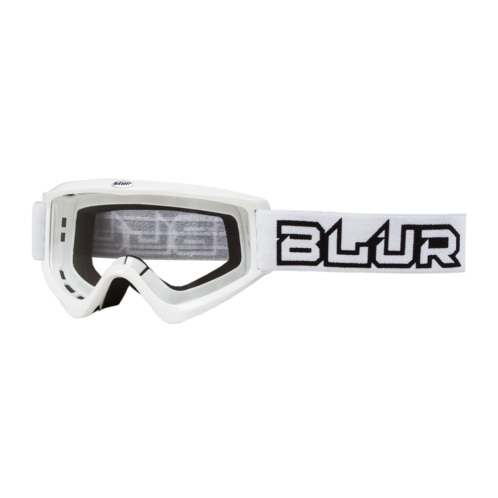 Blur MX Goggles White
