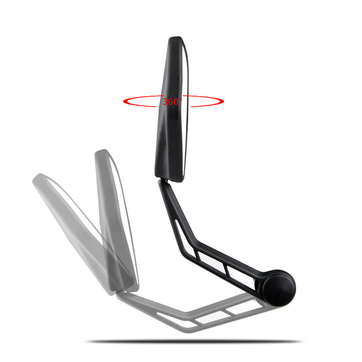 Bicycle Handle Bar End Side Mirror Set Rotation