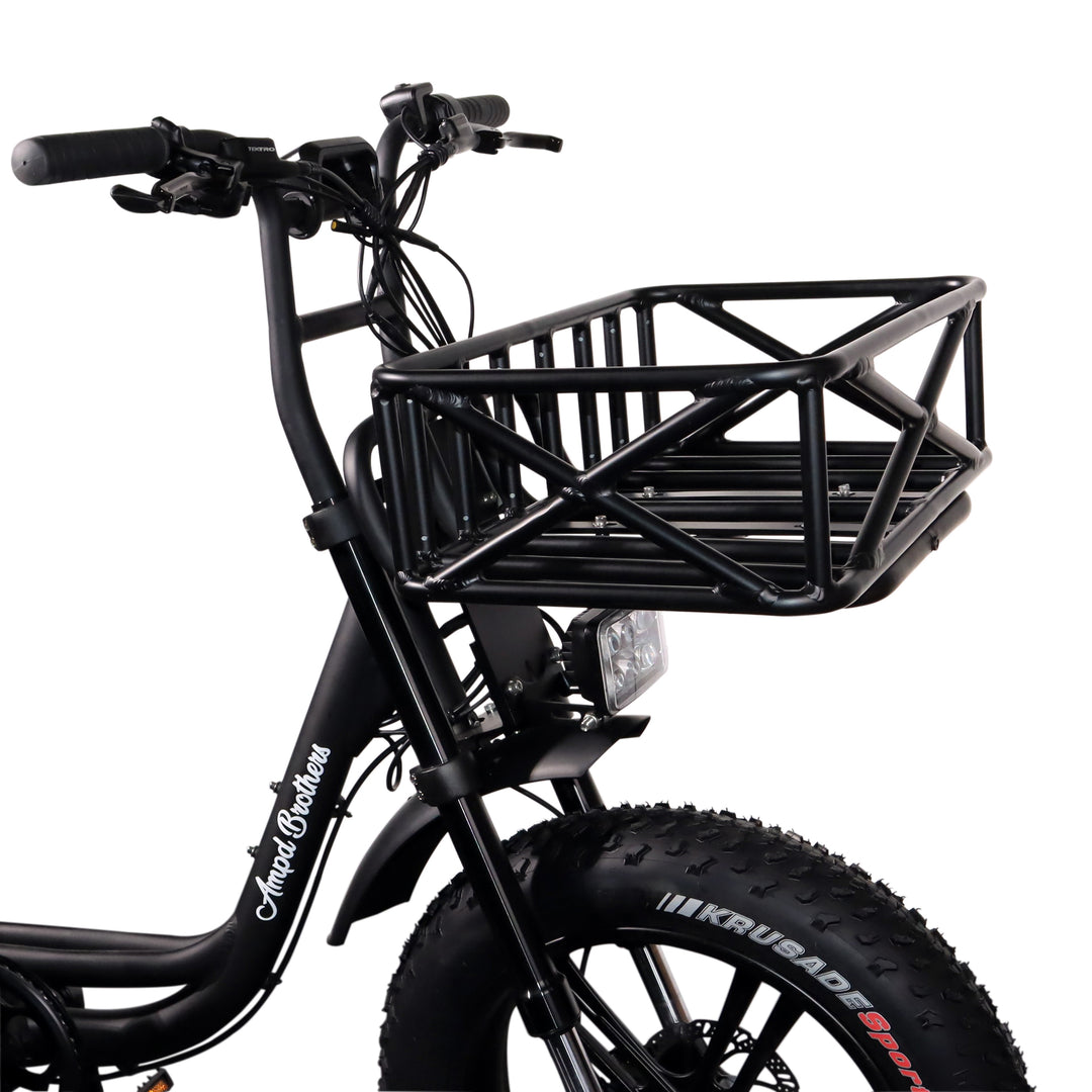 E-Bike Alloy Front Basket