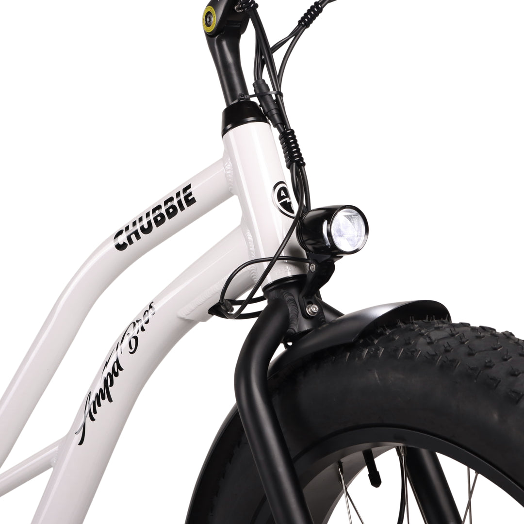 Ampd Bros CHUBBIE-S Fat Tyre Electric Beach Cruiser Bike Headlight