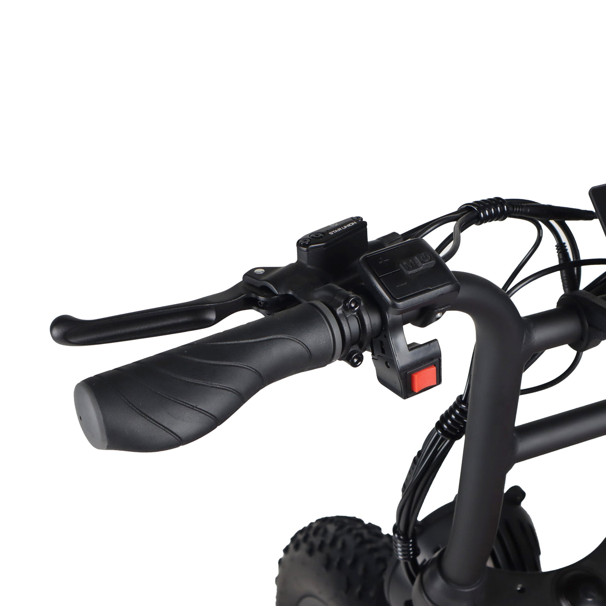 Ampd Bros ACE X Demon Electric Bike Left Handlebar