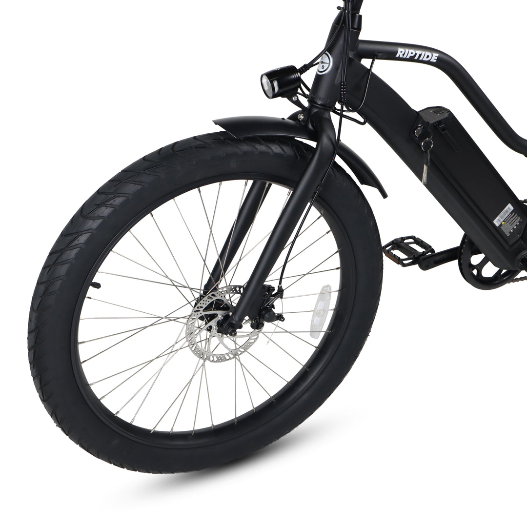 Ampd Bros RIPTIDE-S 2 Electric Beach Cruiser Bike Front Wheel