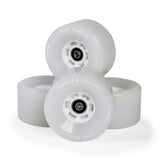 Vortex 97mm 74A Electric Skateboard Glow Wheels White