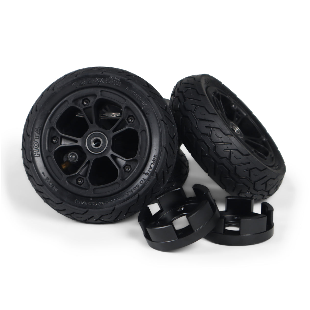 6" All Terrain Direct Drive Skateboard Wheel Kit