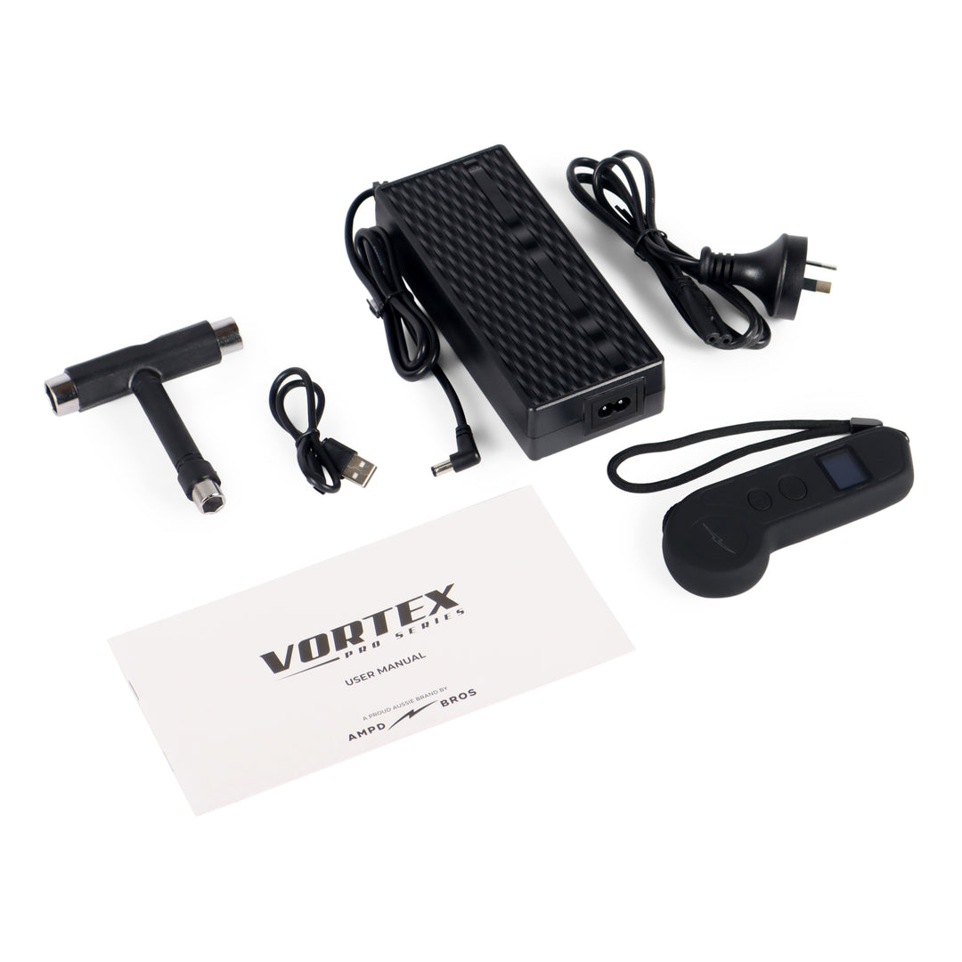 Vortex Bamboo Belt Drive Electric Skateboard 35km Street Accessories