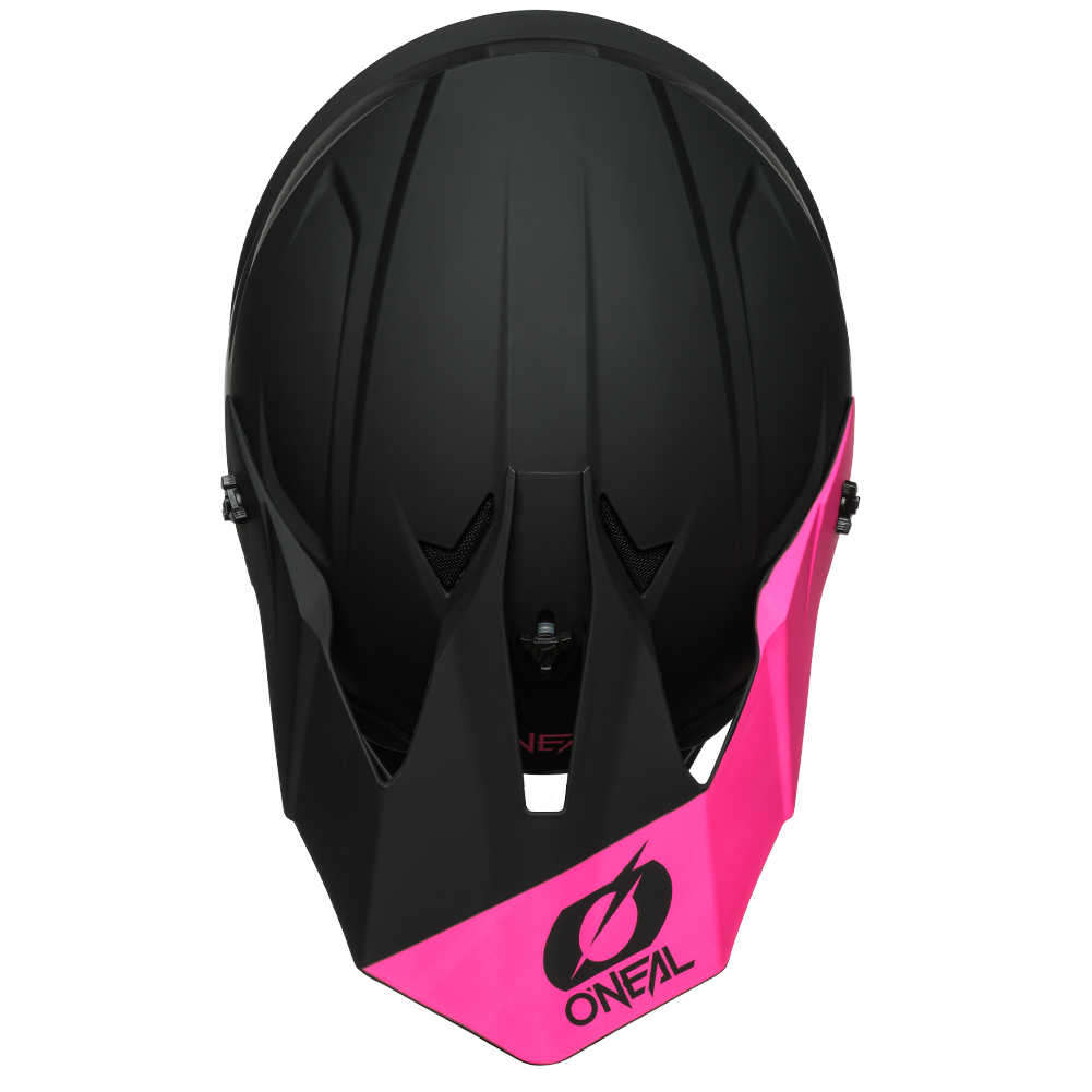 ONEAL 1.0 SRS Solid Pink MX Helmet Top