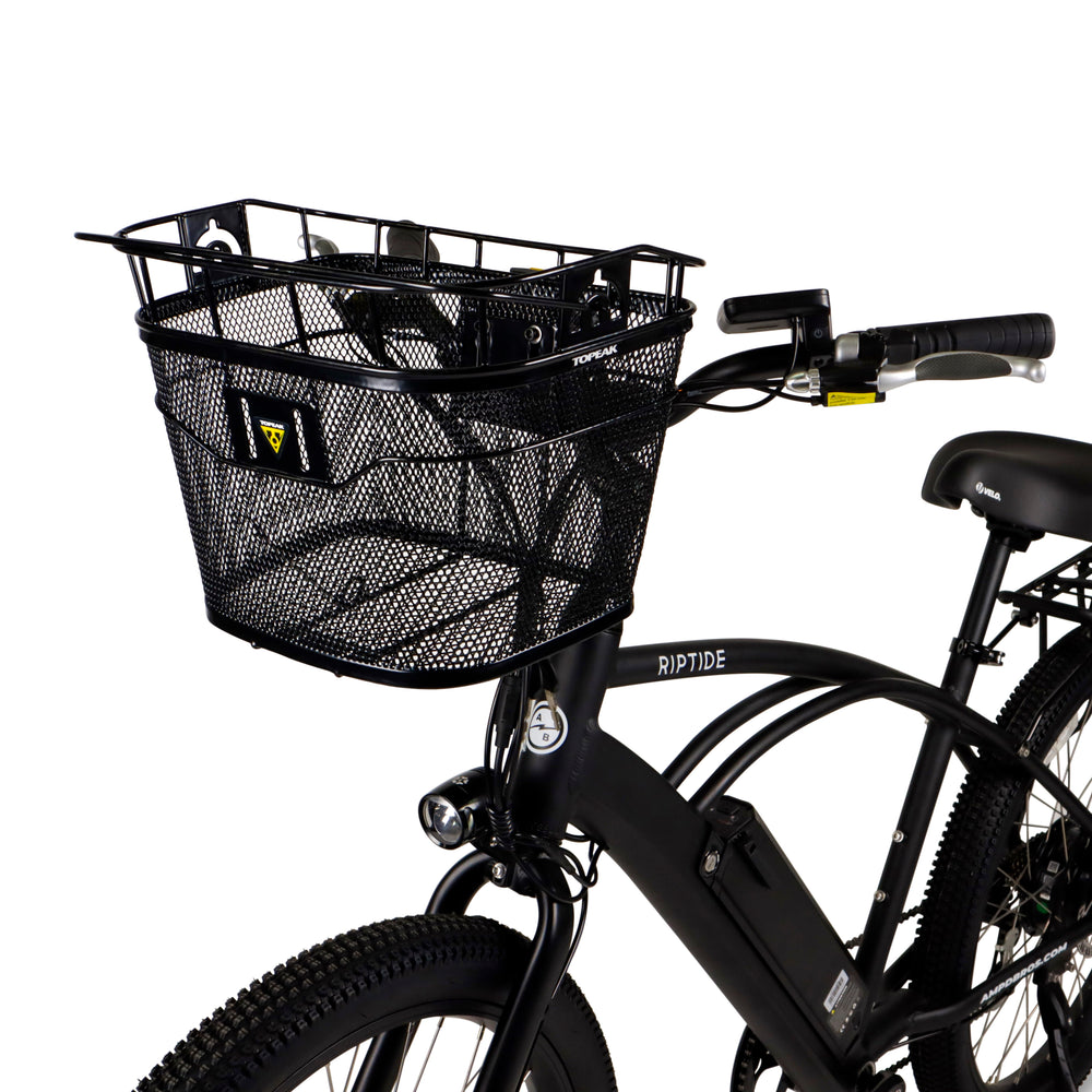 Topeak Front Basket Black with E-Bike Mount 