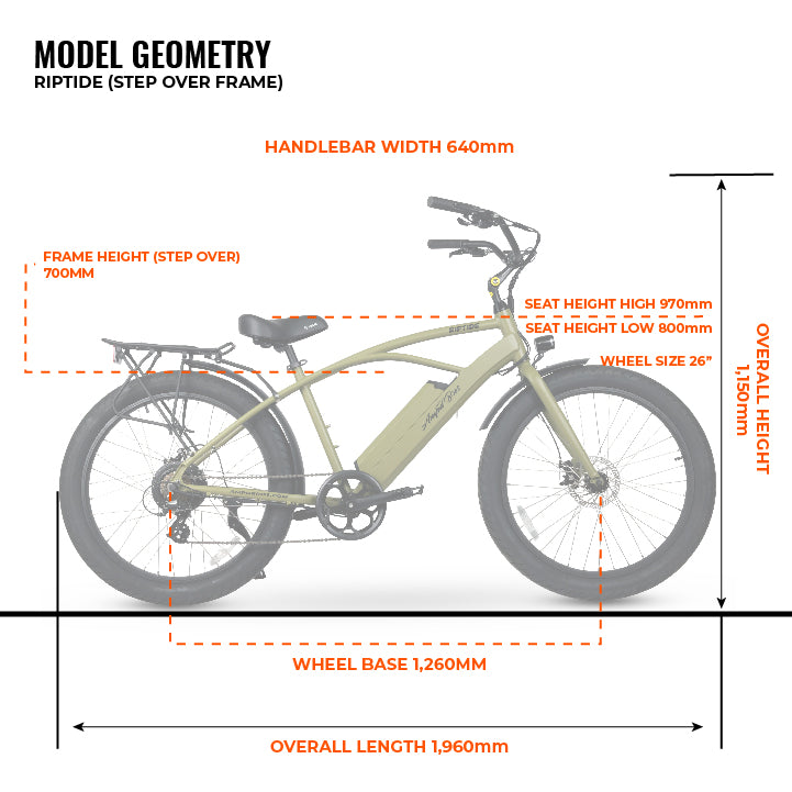 RIPTIDE 2 Electric Bike