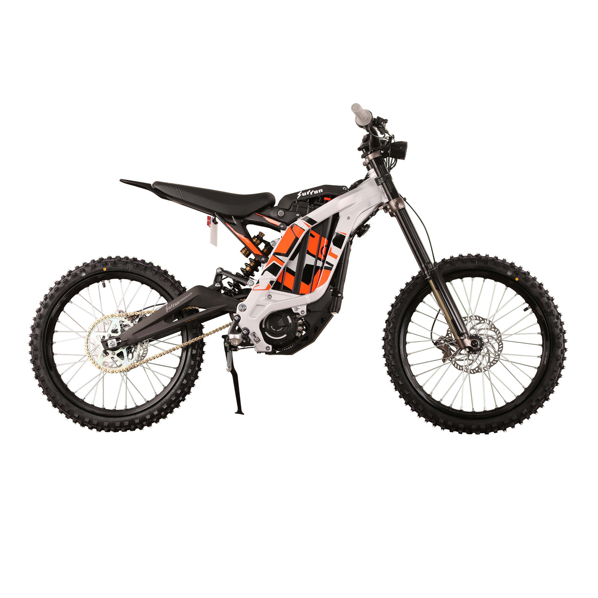 SurRon Light Bee X Electric Dirt Bike Silver Side